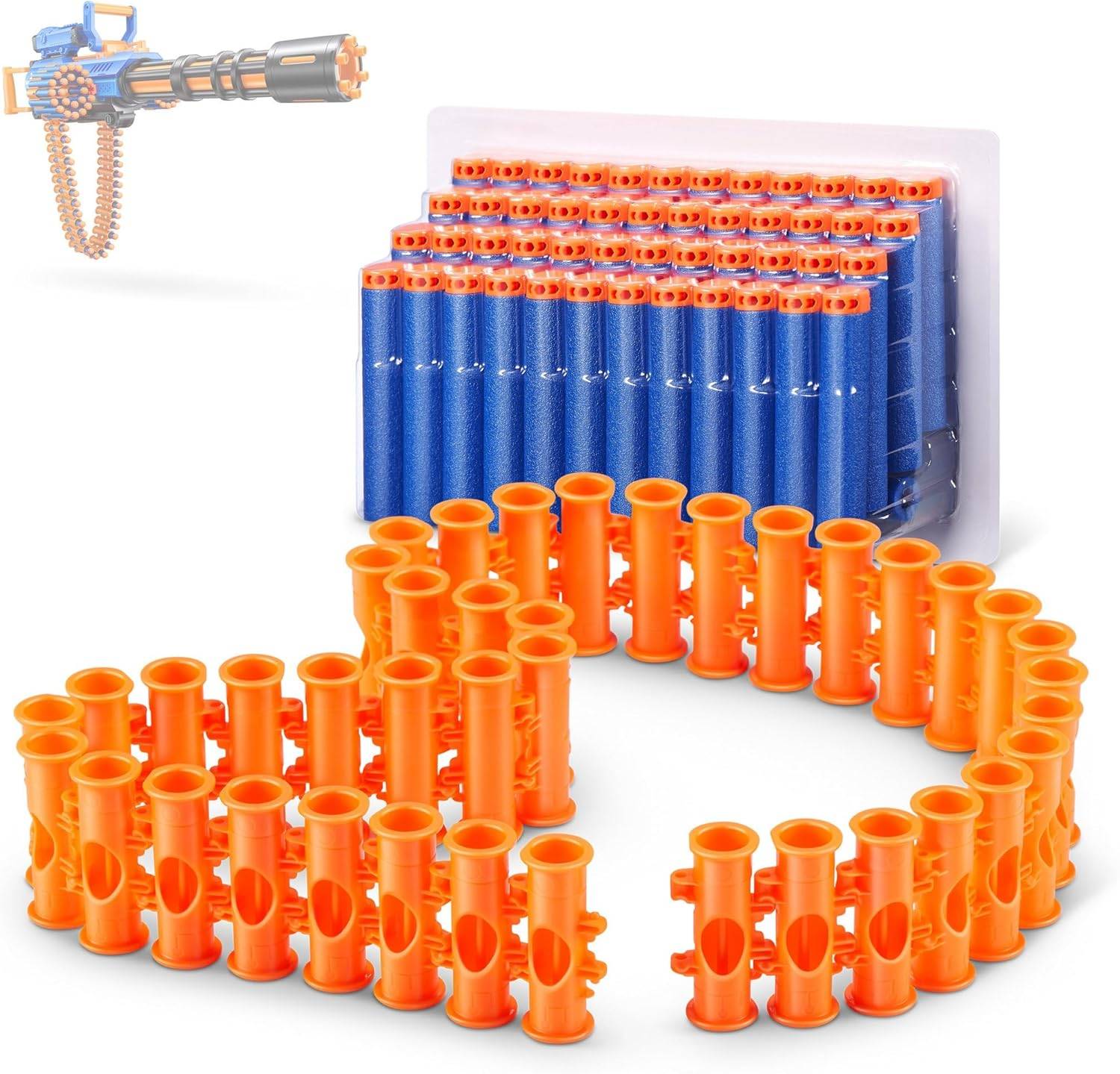 ZURU 36721 - X-Shot Insanity Gürtel, Magazin für 40 Darts + 50 Ersatz-Darts