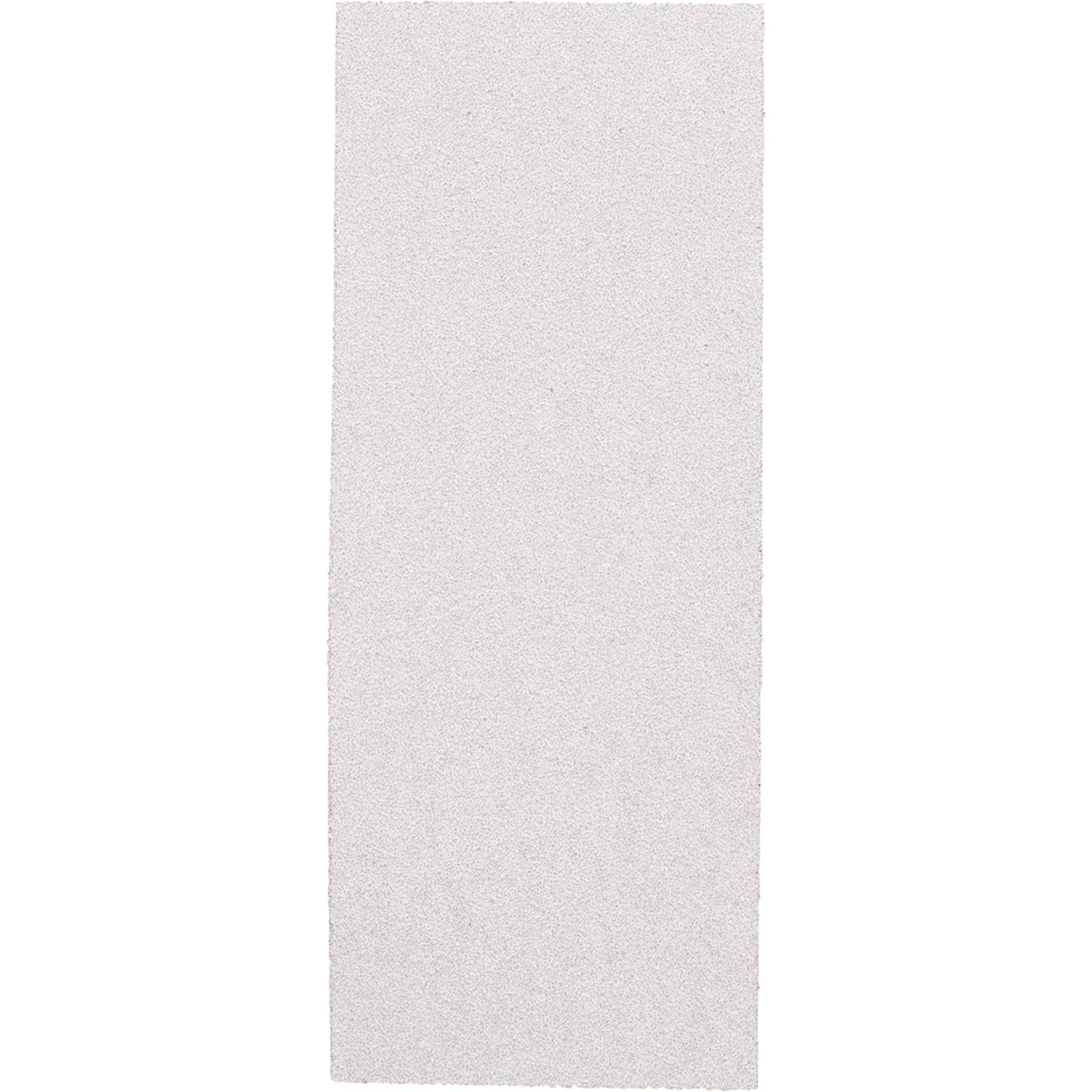Ein einfaches, rechteckiges weißes Blatt, möglicherweise ein leerer Leinwand oder ein Blatt Papier darstellend, mit einer Textur, die eine leichte Rauhigkeit andeutet.