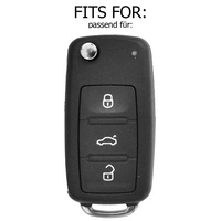 Auto Schlüssel Silikon Schutz Hülle + Schlüsselband im Wabe Design Lila kompatibel mit VW SEAT Skoda Golf 6 Octavia UP Leon 3 Tasten Klappschlüsse Auto Schlüssel Silikon Schutz Hülle + Schlüsselband im Wabe Design Lila kompatibel mit VW SEAT Skoda Golf 6 Octavia UP Leon 3 Tasten Klappschlüsse