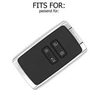 Auto Schlüssel Silikon Schutz Hülle + Schlüsselband Pink kompatibel mit Renault Megane Kadjar Clio Captur 4 Tasten KEYLESS SMARTKEY Auto Schlüssel Silikon Schutz Hülle + Schlüsselband Pink kompatibel mit Renault Megane Kadjar Clio Captur 4 Tasten KEYLESS SMARTKEY