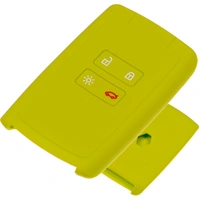2x Auto Schlüssel Silikon Schutz Hülle Apfelgrün kompatibel mit Renault Megane Kadjar Clio Captur 4 Tasten KEYLESS SMARTKEY 2x Auto Schlüssel Silikon Schutz Hülle Apfelgrün kompatibel mit Renault Megane Kadjar Clio Captur 4 Tasten KEYLESS SMARTKEY