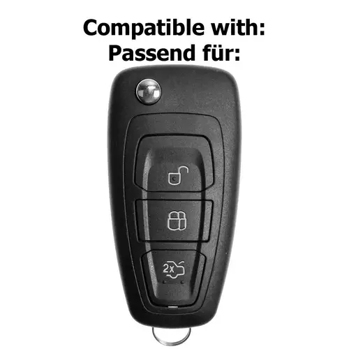 Auto Schlüssel Kunststoff Hülle ABS Plastik Schutz Cover Gelb kompatibel mit Ford Mondeo S-Max Focus Fiesta Transit Klappschlüssel Auto Schlüssel Kunststoff Hülle ABS Plastik Schutz Cover Gelb kompatibel mit Ford Mondeo S-Max Focus Fiesta Transit Klappschlüssel