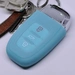 Auto Schlüssel Hülle Silikon Schutz Cover Fluoreszierend Blau kompatibel mit Audi A5 S5 A4 S4 Q3 Q5 A6 S6 R8 TT 3 Tasten KEYLESS SMARTKEY Auto Schlüssel Hülle Silikon Schutz Cover Fluoreszierend Blau kompatibel mit Audi A5 S5 A4 S4 Q3 Q5 A6 S6 R8 TT 3 Tasten KEYLESS SMARTKEY