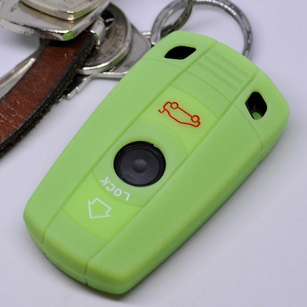 Auto Schlüssel Hülle Silikon Schutz Cover Fluoreszierend Grün kompatibel mit BMW E90 E91 Z4 E87 E60 1er E81 E82 E87 E88 ab 08 5er 6er E71 E72 Z4 E8 Auto Schlüssel Hülle Silikon Schutz Cover Fluoreszierend Grün kompatibel mit BMW E90 E91 Z4 E87 E60 1er E81 E82 E87 E88 ab 08 5er 6er E71 E72 Z4 E8