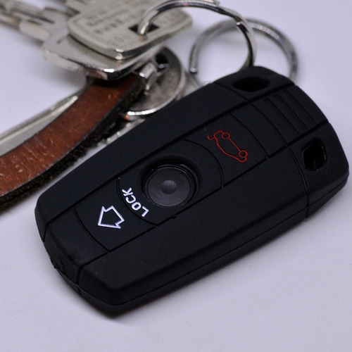 Auto Schlüssel Hülle Silikon Schutz Cover Schwarz kompatibel mit BMW E90 E91 Z4 E87 E60 1er E81 E82 E87 E88 ab 08 5er 6er E71 E72 Z4 E89 3 Tasten KE Auto Schlüssel Hülle Silikon Schutz Cover Schwarz kompatibel mit BMW E90 E91 Z4 E87 E60 1er E81 E82 E87 E88 ab 08 5er 6er E71 E72 Z4 E89 3 Tasten KE