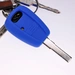 Auto Schlüssel Hülle Silikon Schutz Cover Blau kompatibel mit FIAT Panda Brava Bravo Punto Stilo 1 Tasten Funk Fernbedienung Auto Schlüssel Hülle Silikon Schutz Cover Blau kompatibel mit FIAT Panda Brava Bravo Punto Stilo 1 Tasten Funk Fernbedienung