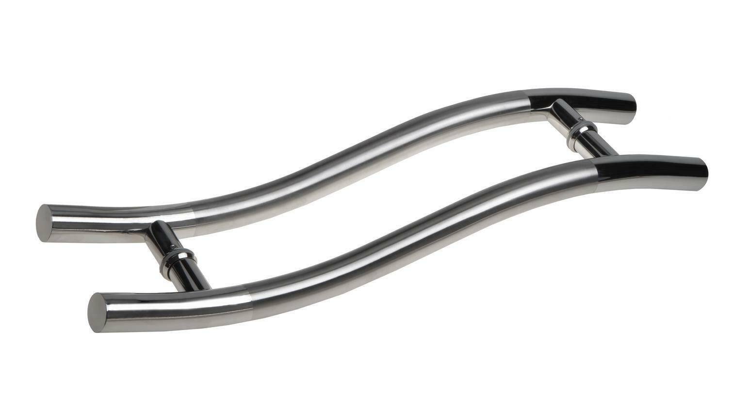 Exklusiver Edelstahl Stoßgriff Glastüre Stangengriff Haustürgriff Türbeschlag C