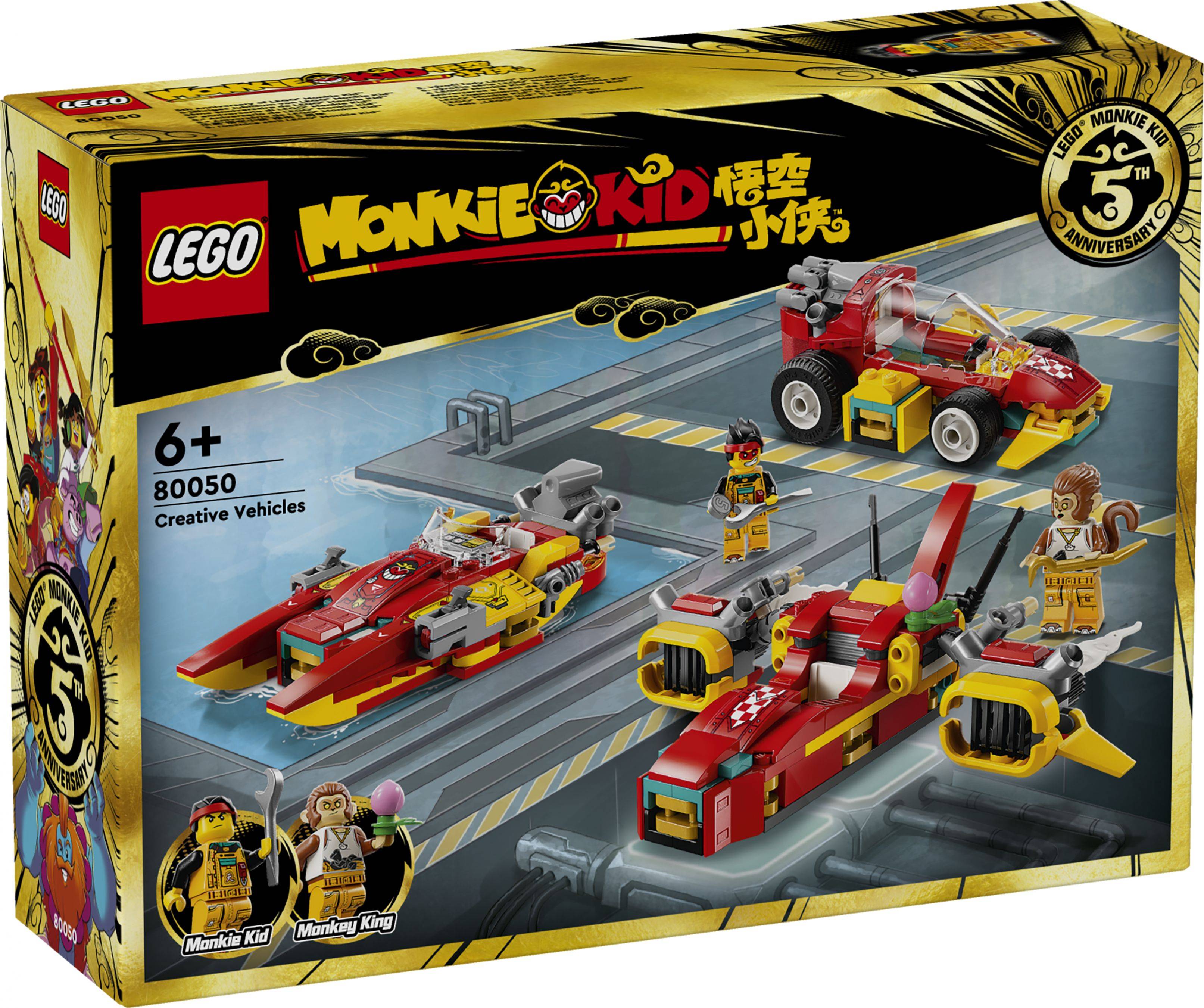 LEGO® Monkie Kid 80050 Kreative Fahrzeuge