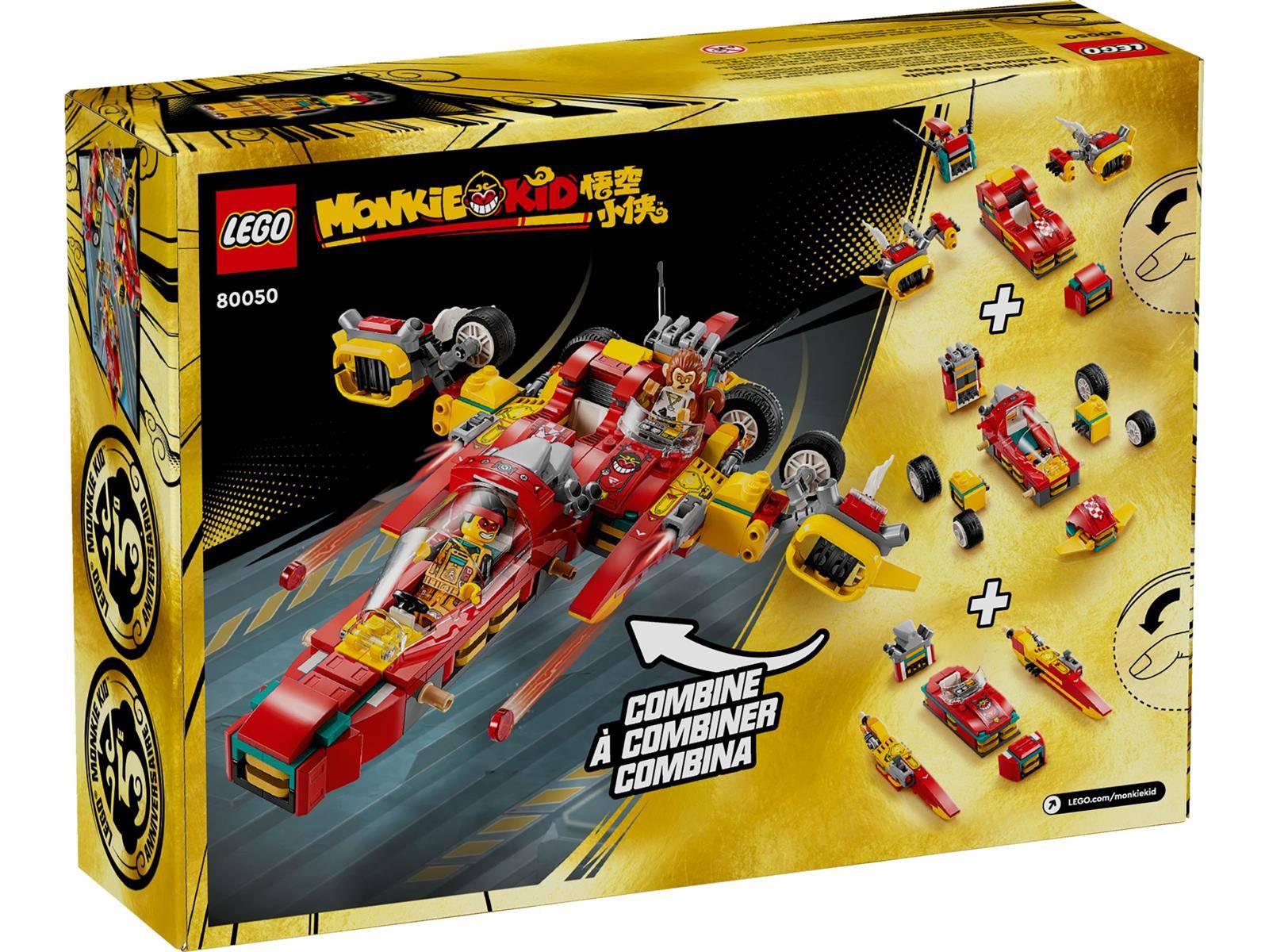 LEGO® Monkie Kid 80050 Kreative Fahrzeuge