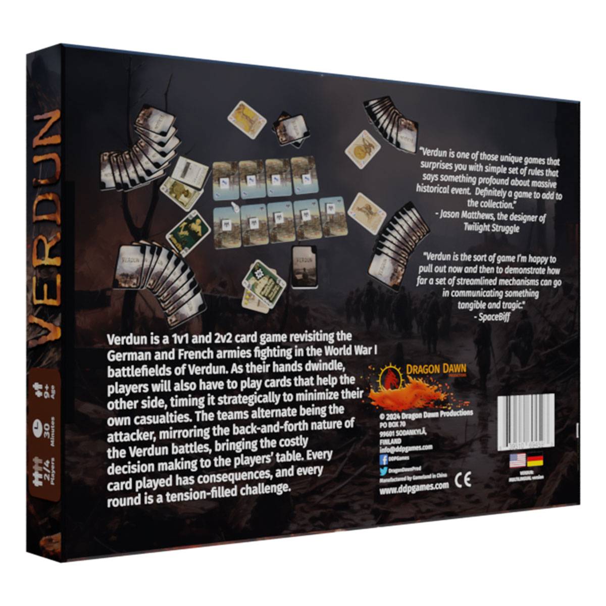 Dragon Dawn Verdun (DE/EN/FR) - Kartenspiel (+)