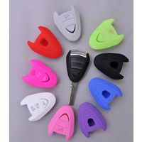 Auto Schlüssel Hülle Silikon Schutz Cover Rosa kompatibel mit Porsche 911 997 987 Boxster Cayman Funkschlüssel 3 Tasten Funk Fernbedienung Auto Schlüssel Hülle Silikon Schutz Cover Rosa kompatibel mit Porsche 911 997 987 Boxster Cayman Funkschlüssel 3 Tasten Funk Fernbedienung