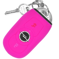Auto Schlüssel Hülle Silikon Schutz Cover Pink kompatibel mit OPEL Astra K Insignia B Corsa E Zafira GTC Mokka X 3 Tasten KEYLESS SMARTKEY Auto Schlüssel Hülle Silikon Schutz Cover Pink kompatibel mit OPEL Astra K Insignia B Corsa E Zafira GTC Mokka X 3 Tasten KEYLESS SMARTKEY