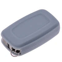 Auto Schlüssel Hülle Silikon Schutz Cover Dunkelgrau kompatibel mit Land Rover Range Rover LR4 5 Tasten KEYLESS SMARTKEY Auto Schlüssel Hülle Silikon Schutz Cover Dunkelgrau kompatibel mit Land Rover Range Rover LR4 5 Tasten KEYLESS SMARTKEY