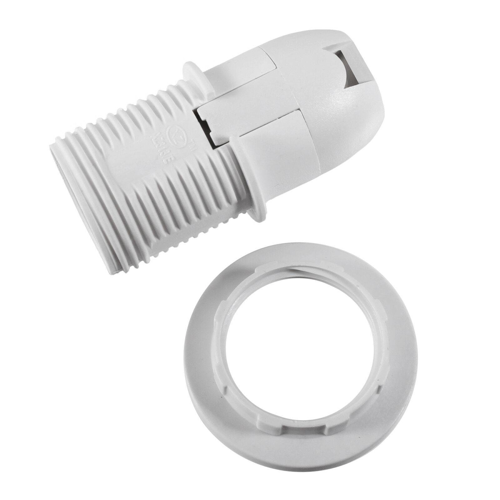 Fassung Hängelampe Lampenfassung Lampenschirm Einbaufassung Sockel LED Lampe E14