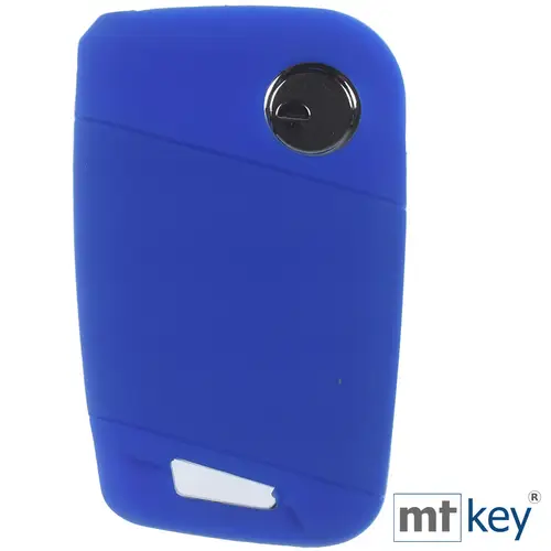 Auto Schlüssel Silikon Schutz Hülle + Schlüsselband Blau Kompatibel mit VW Passat B8 Arteon Skoda Kodiaq 3 Tasten KEYLESS SMARTKEY Auto Schlüssel Silikon Schutz Hülle + Schlüsselband Blau Kompatibel mit VW Passat B8 Arteon Skoda Kodiaq 3 Tasten KEYLESS SMARTKEY