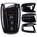 Auto Schlüssel Kunststoff Hülle ABS Plastik Schutz Cover Schwarz kompatibel mit Hyundai Genesis Equus Elantra Santa Fe KEYLESS SMARTKEY Auto Schlüssel Kunststoff Hülle ABS Plastik Schutz Cover Schwarz kompatibel mit Hyundai Genesis Equus Elantra Santa Fe KEYLESS SMARTKEY