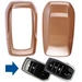 Auto Schlüssel Kunststoff Hülle ABS Plastik Schutz Cover Gold kompatibel mit Toyota RAV4 Corolla Avensis KEYLESS SMARTKEY Auto Schlüssel Kunststoff Hülle ABS Plastik Schutz Cover Gold kompatibel mit Toyota RAV4 Corolla Avensis KEYLESS SMARTKEY