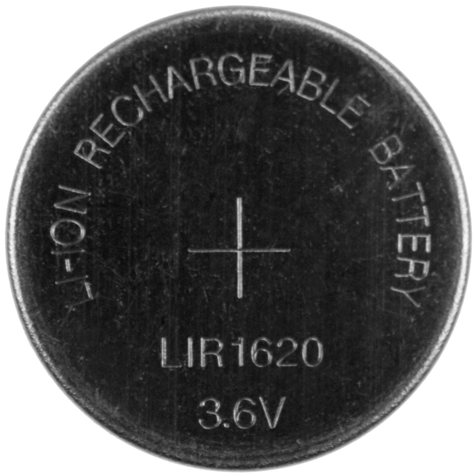 2X LIR1620 LITHIUM AKKU BATTERIE 3,6V 15mAH RECHARGEABLE LI-ION (ersetzt CR1620)