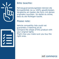 Vinstar LED Kennzeichenbeleuchtung kompatibel mit CITROEN Berlingo C2 C3 C4 C5 C6 C8 DS3 Jumpy Vinstar LED Kennzeichenbeleuchtung kompatibel mit CITROEN Berlingo C2 C3 C4 C5 C6 C8 DS3 Jumpy