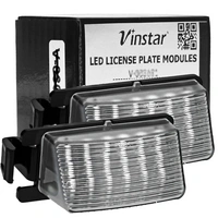 Vinstar LED Kennzeichenbeleuchtung kompatibel mit Nissan Pulsar GT-R Cube 350Z 370Z Skyline Vinstar LED Kennzeichenbeleuchtung kompatibel mit Nissan Pulsar GT-R Cube 350Z 370Z Skyline