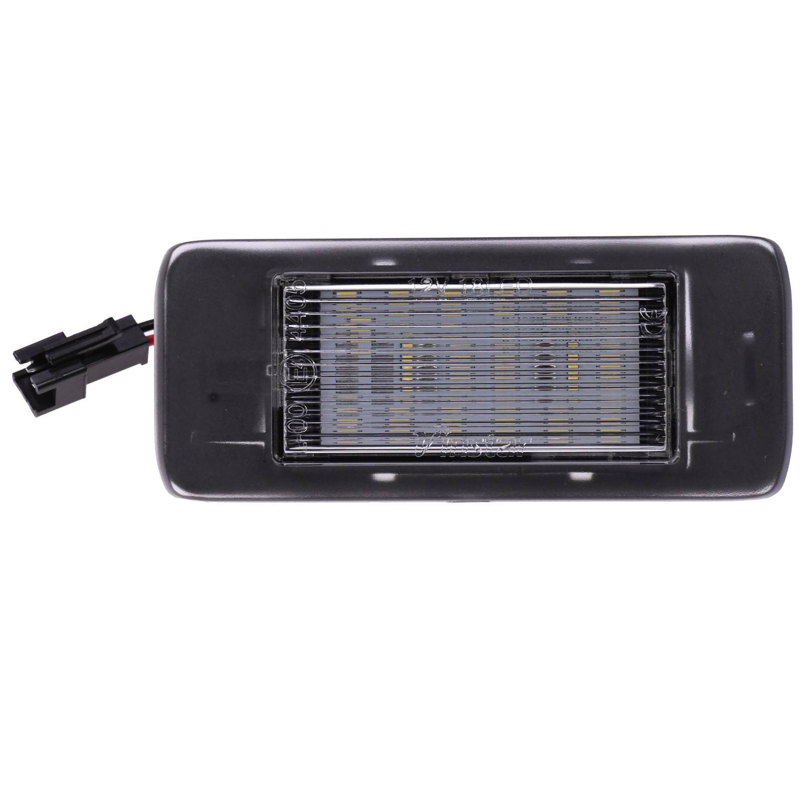 Vinstar LED Kennzeichenbeleuchtung E-geprüft CAN-Bus 18 LEDs je Modul 6000 Kelvin Kompatibel mit OPEL Zafira C ab 2012, Astra J Sportstourer/Kombi