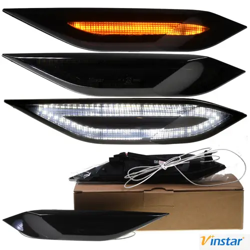 2x Vinstar Seiten Blinker Smoke getönte LED passend kompatibel mit Porsche Cayenne 92A 2010-2014 2x Vinstar Seiten Blinker Smoke getönte LED passend kompatibel mit Porsche Cayenne 92A 2010-2014
