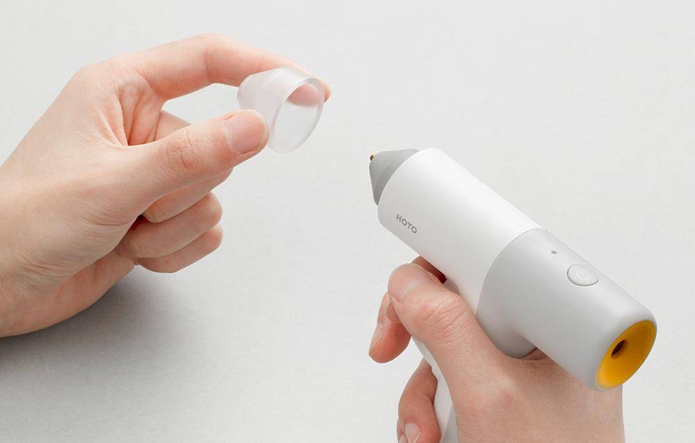 HOTO Lithium Glue Gun, Akku Heißklebepistole