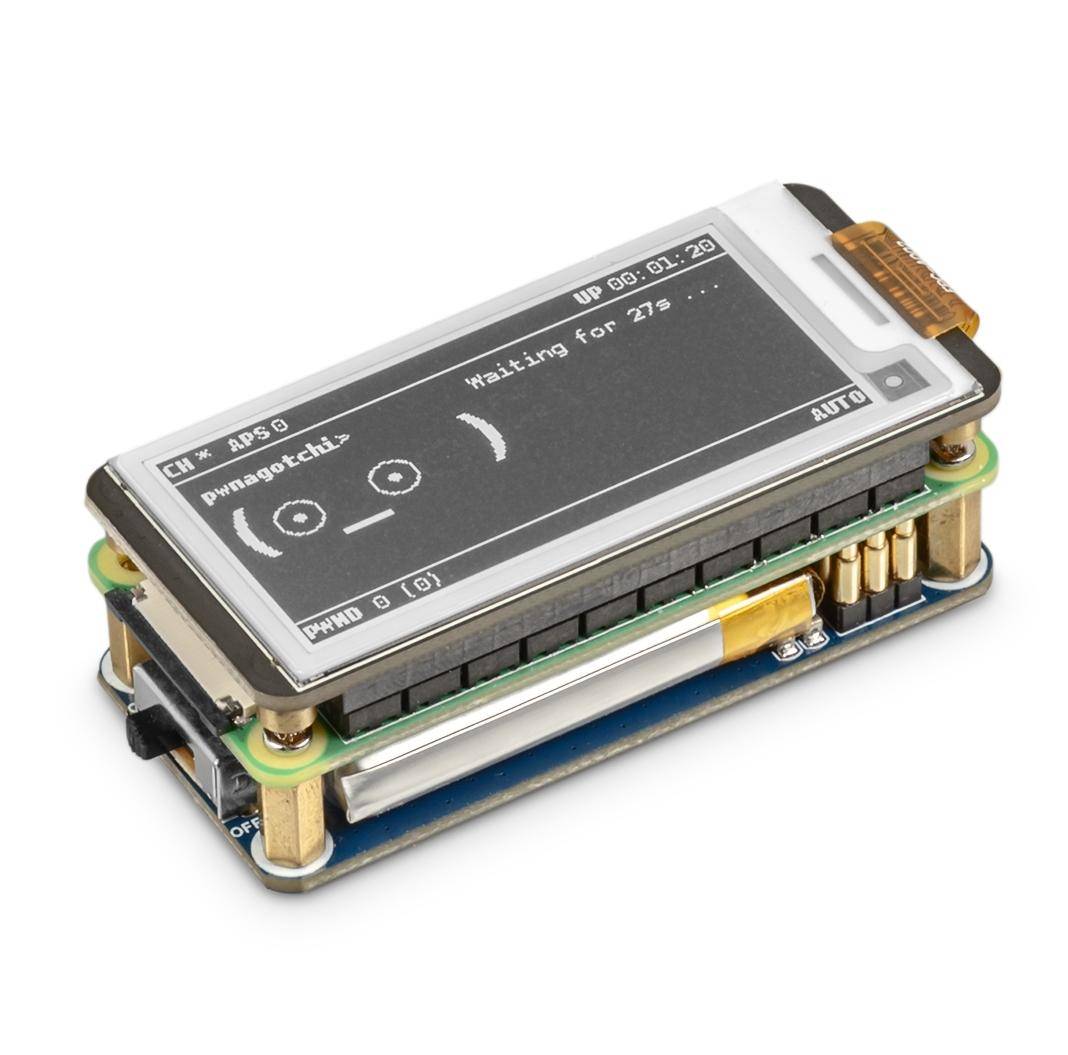 BerryBase Pwnagotchi Bundle, Autonomes WLAN-Analyse-System mit Raspberry Pi Zero 2 W + Zubehör