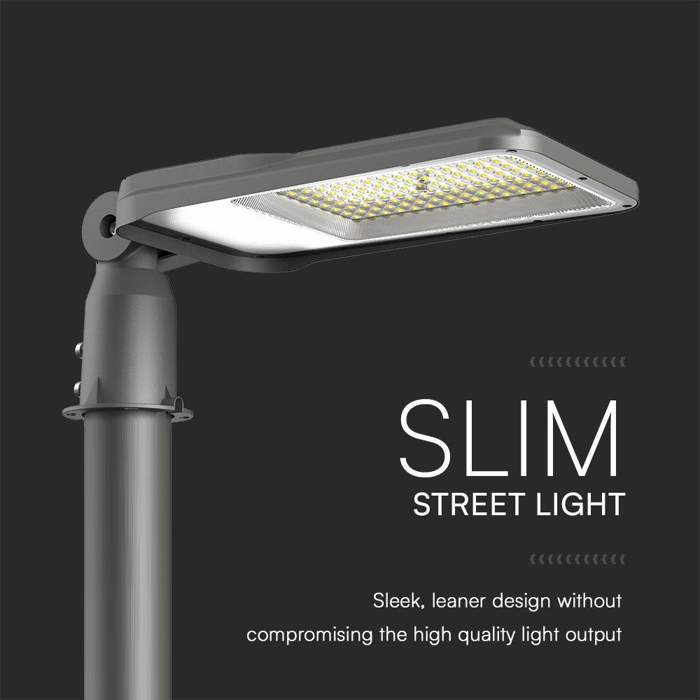 V-TAC LED-Straßenleuchte, VT-55ST, EEK: E, 50 W, 4700 lm, 4700 K, IP65, sw