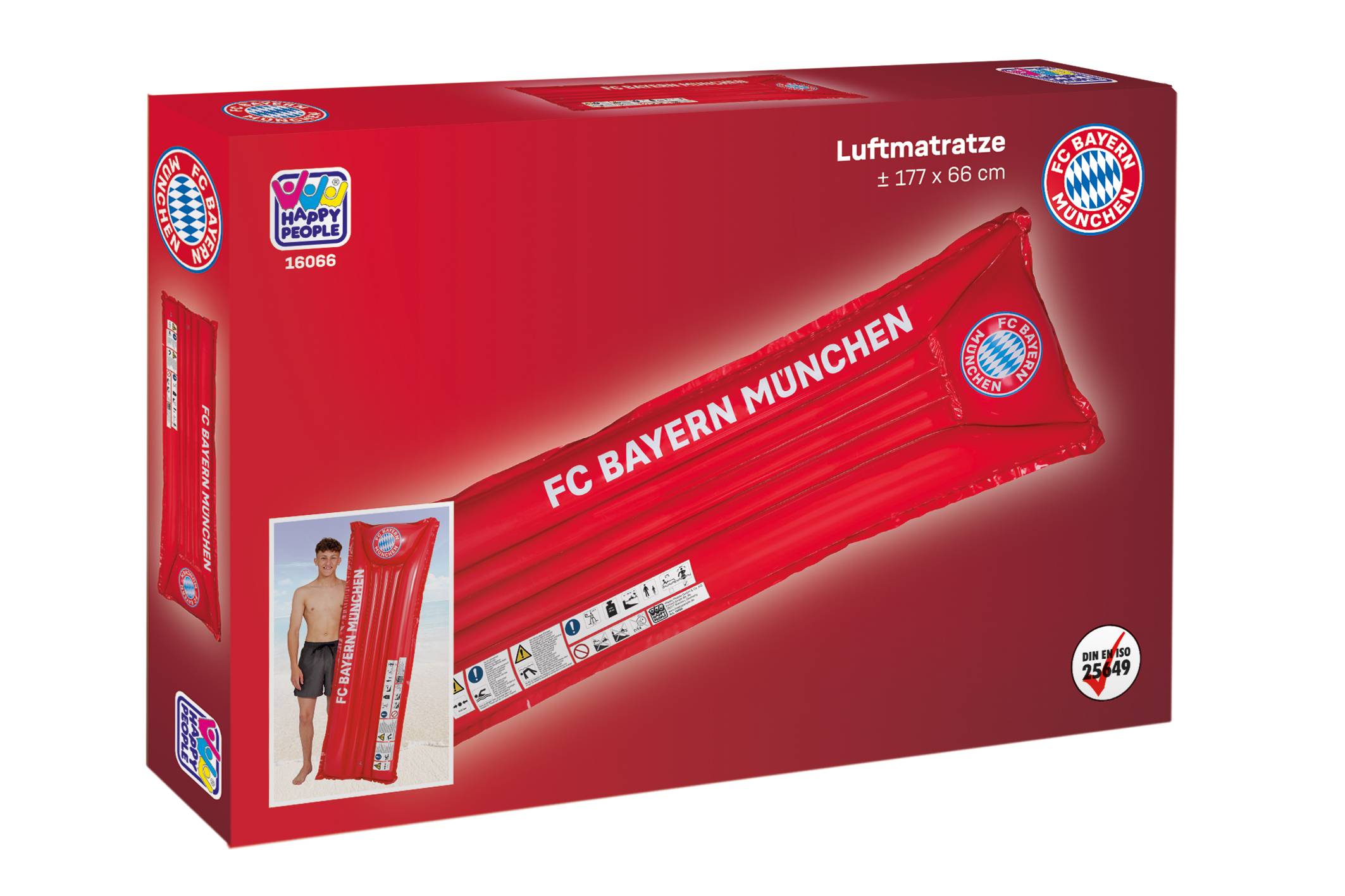 Happy People - Luftmatratze - FC Bayern München (177x66cm) FCB