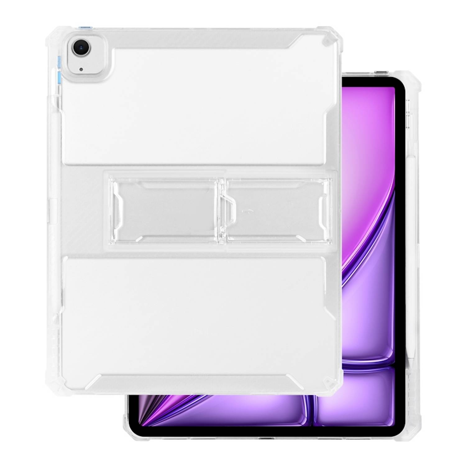 Für Apple iPad Air 13 2025 / 2024 / Pro 12.9 2022 Schock TPU Hülle Transparent