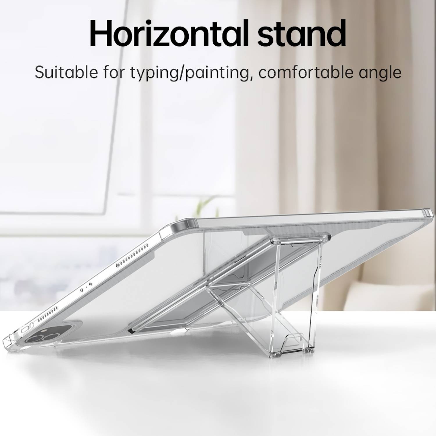 Für Apple iPad Air 13 2025 / 2024 / Pro 12.9 2022 Schock TPU Hülle Transparent