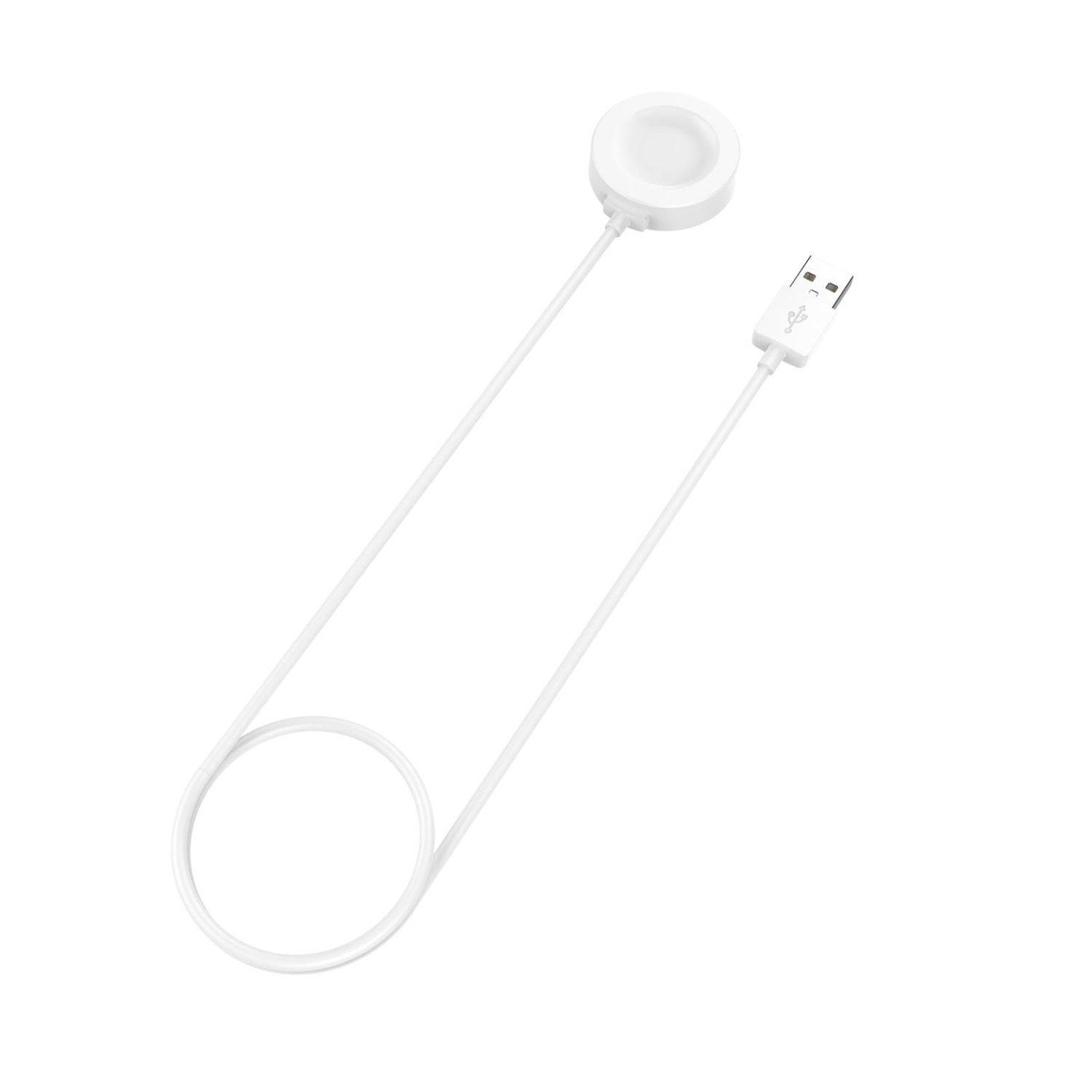 Für Huawei Watch D2 USB Integriertes Smart Magnetisches Ladekabel 1 Meter Weiß