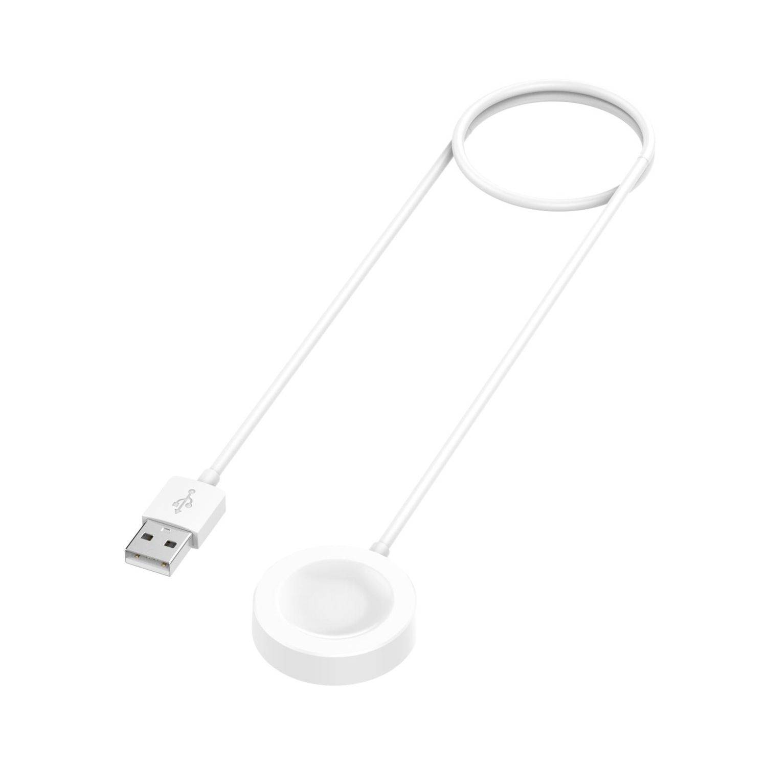 Für Huawei Watch D2 USB Integriertes Smart Magnetisches Ladekabel 1 Meter Weiß