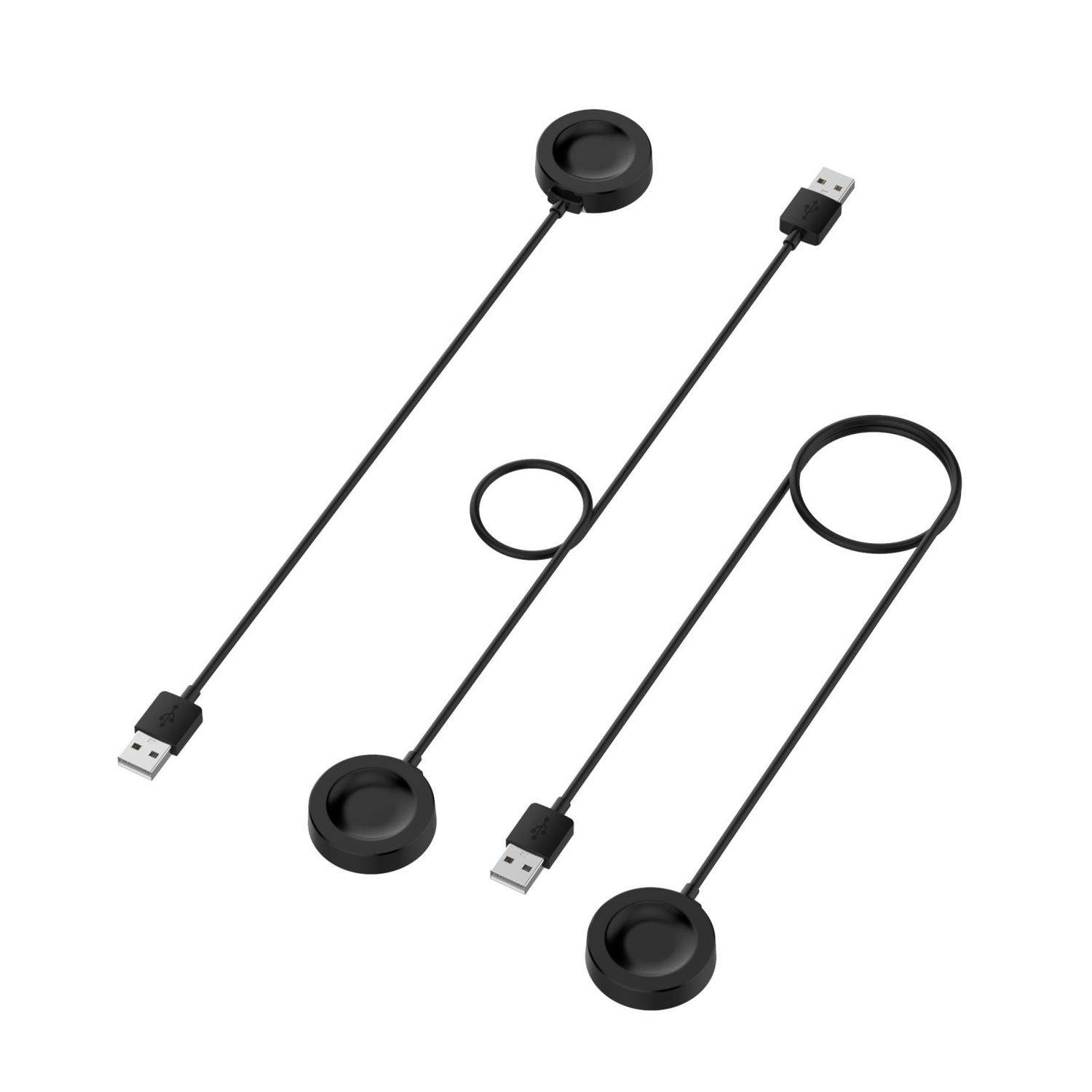 Für Huawei Watch D2 USB Integriertes Smart Magnetisches Ladekabel 1m Schwarz