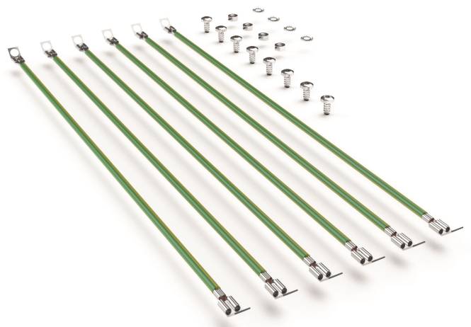 ENOC Erdungskabelsatz 6qmm EK F1 AB1318m.Kabel 6x0,3m 56596 Install.Baumaterial Netzw.Telekomm u