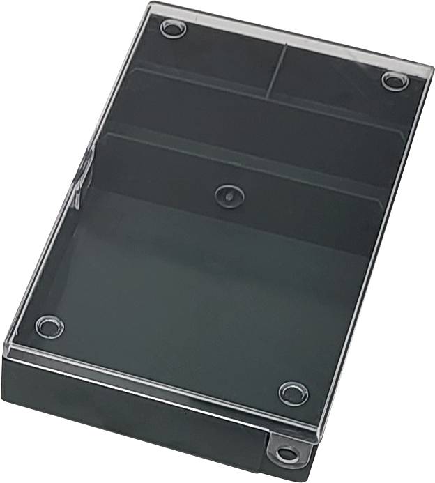 5x Hüfner Dübel Sortimentskasten (L x B x H) 164 x 31 x 101 mm Anzahl Fächer: 4 feste Unterteilung