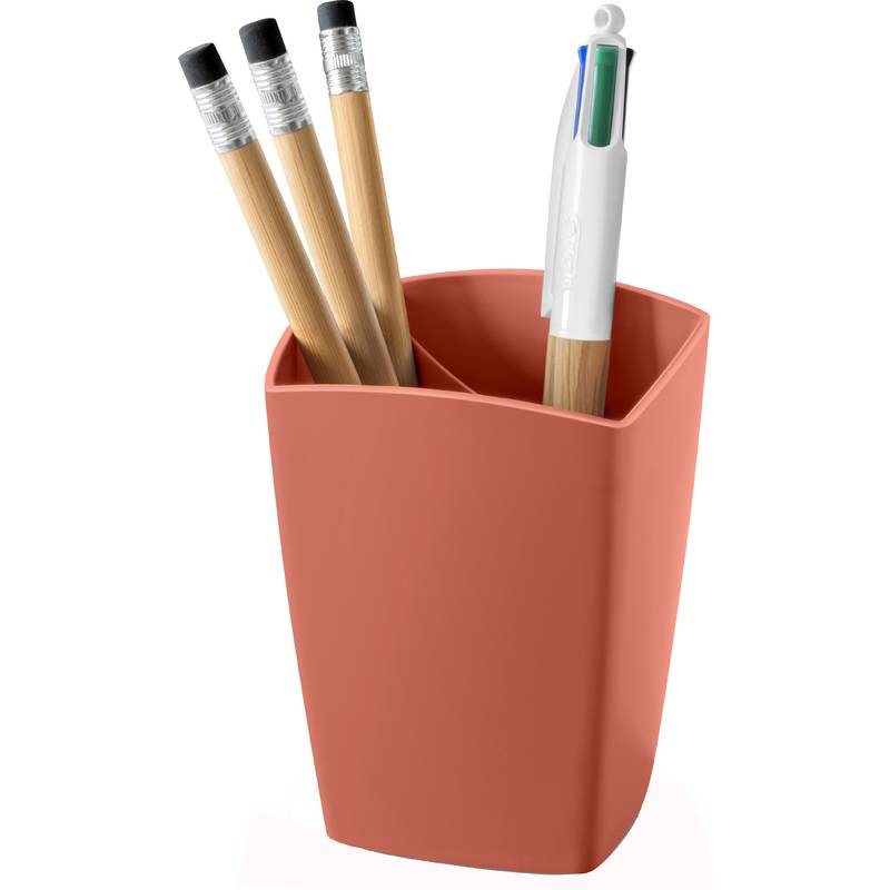 CEP Stifteköcher Terra Nova, 2 Fächer, terracotta