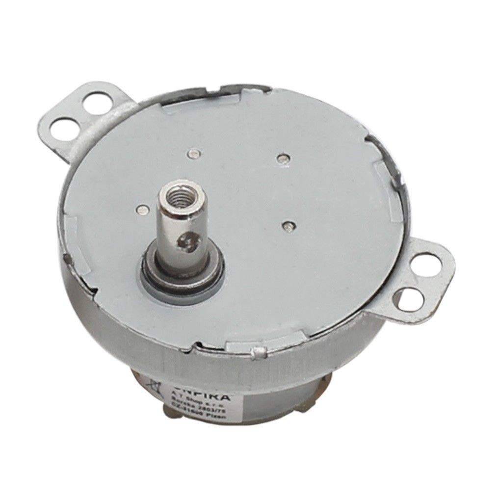 Getriebemotor 12V DC Langsamläufer Elektromotor Drehteller Spiegelkugelmotor 5 U/min
