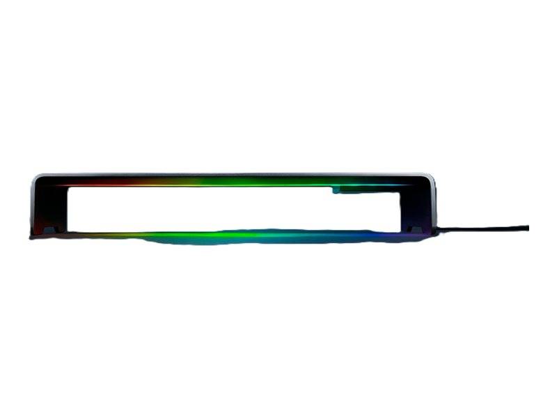Razer - Bildschirmständer - Aluminium, mit 4-Port-Hub - Desktop - Chroma