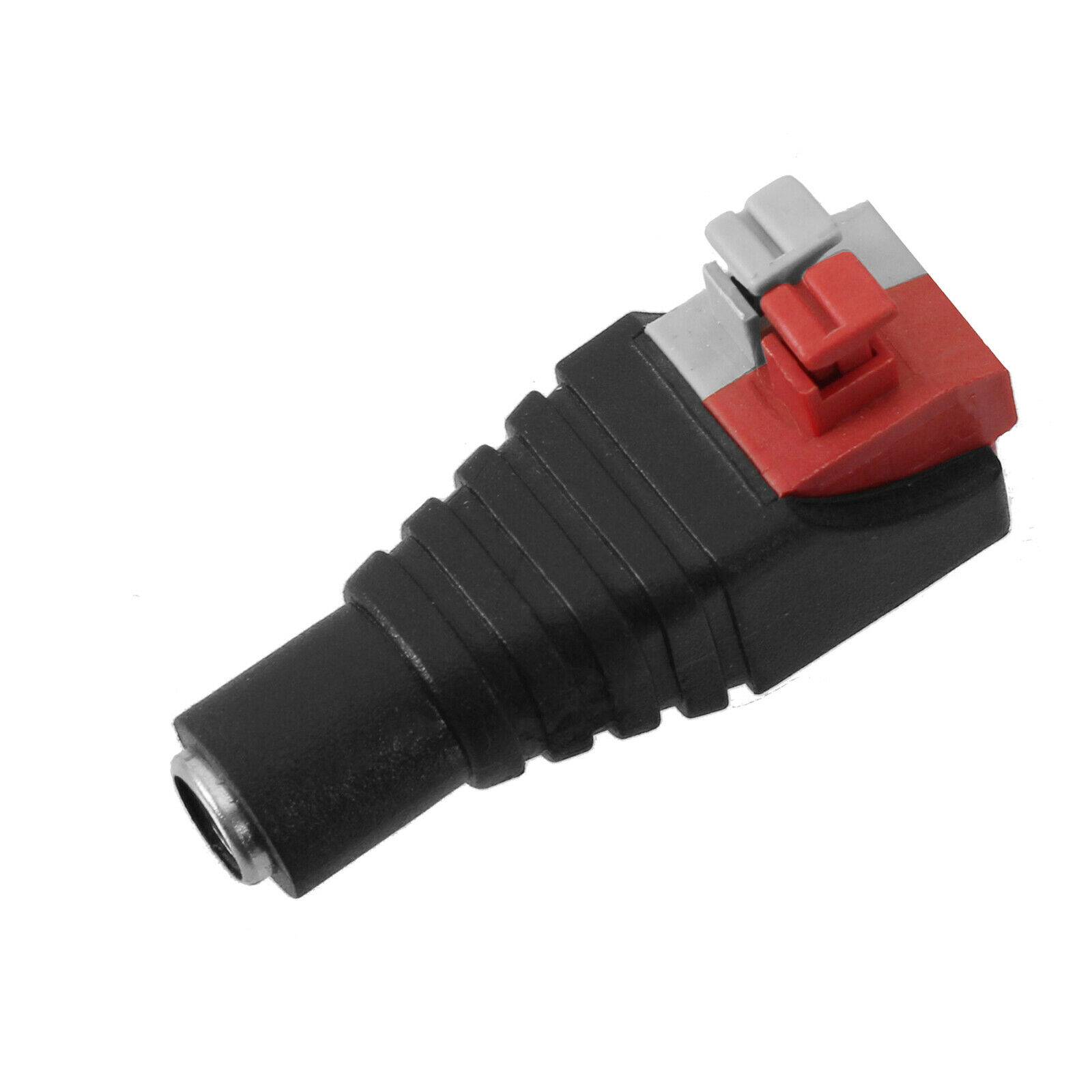 Hohlstecker Hohlkupplung Chinch BNC Stecker Buchse Kupplung Schnellanschluss Hohlkupplung 5,5x2,1mm