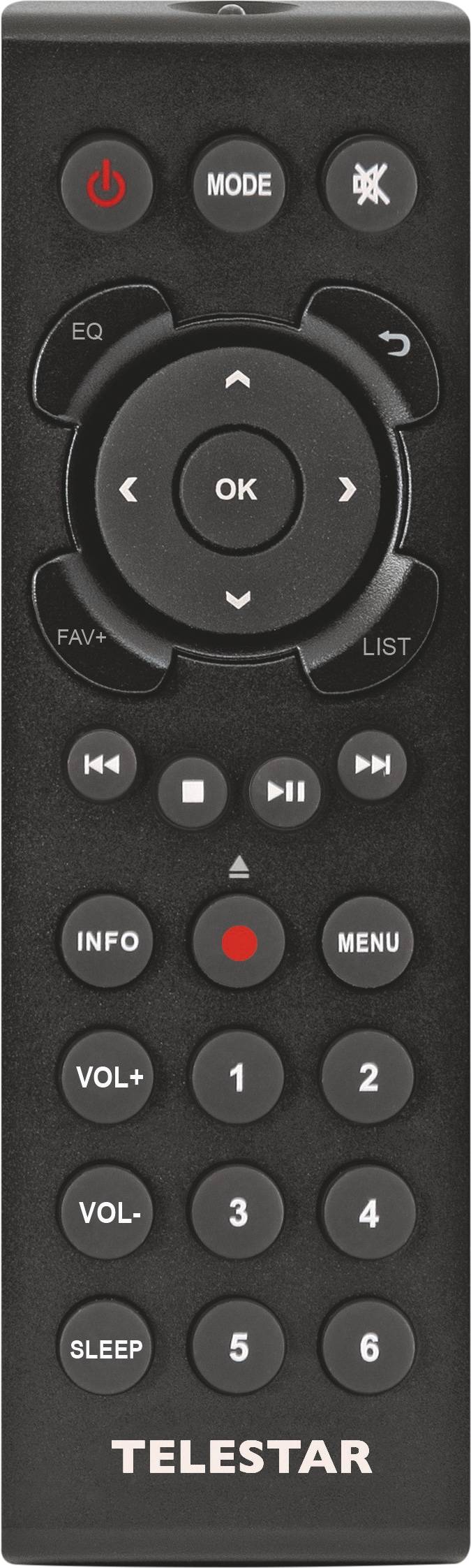 TELESTAR Internetradio TOP 400, DAB+/FM, schwarz