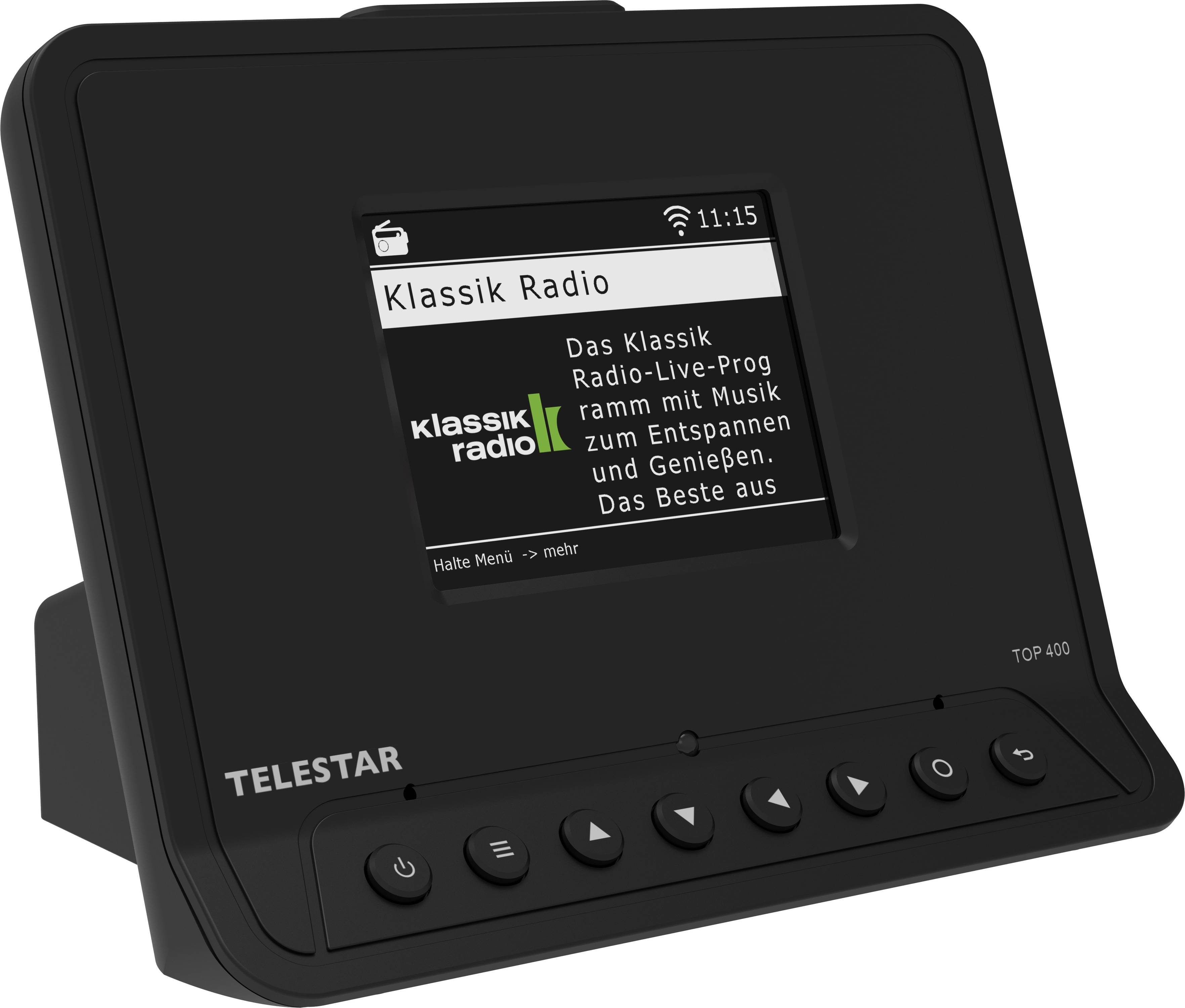 TELESTAR Internetradio TOP 400, DAB+/FM, schwarz