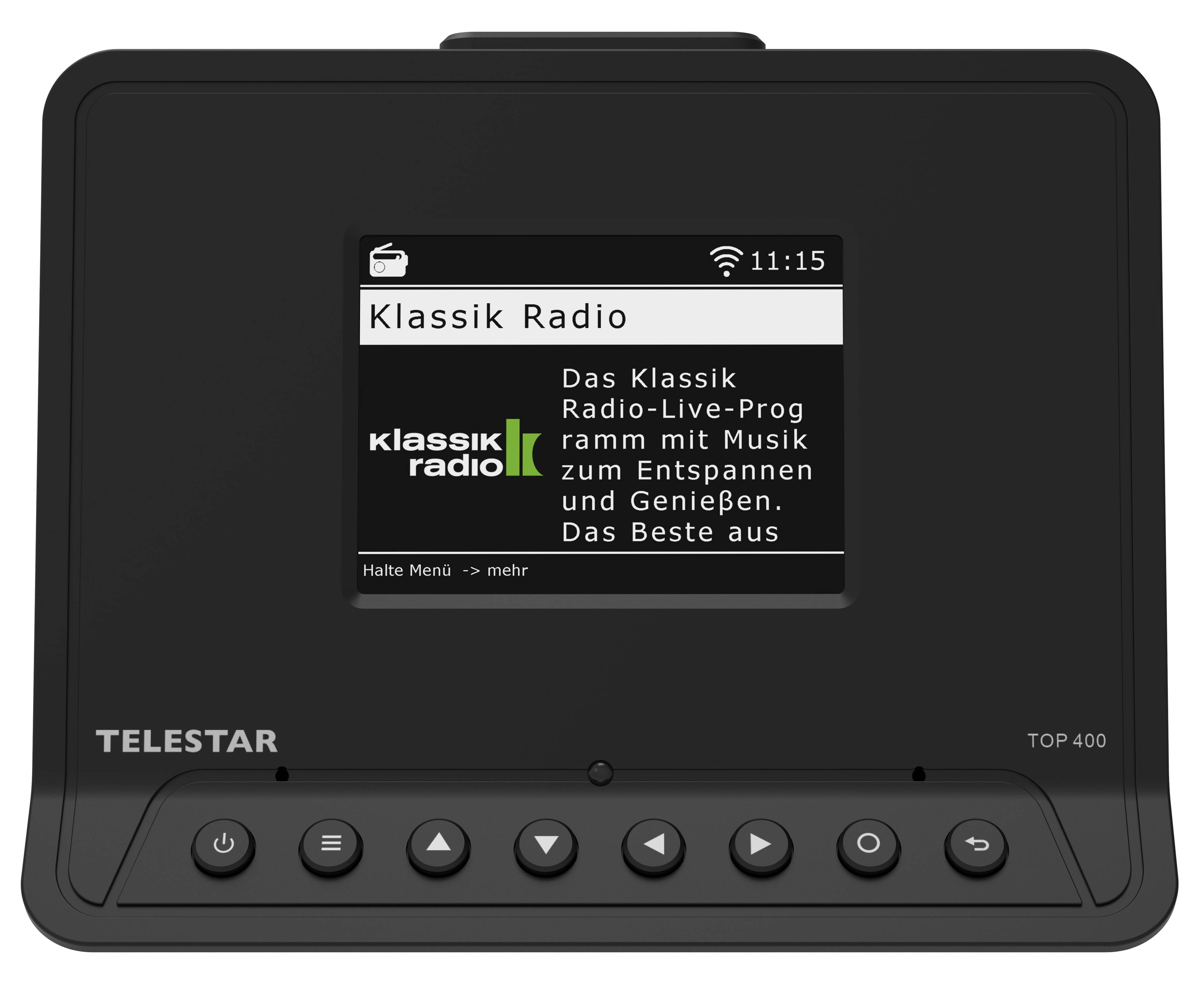 TELESTAR Internetradio TOP 400, DAB+/FM, schwarz