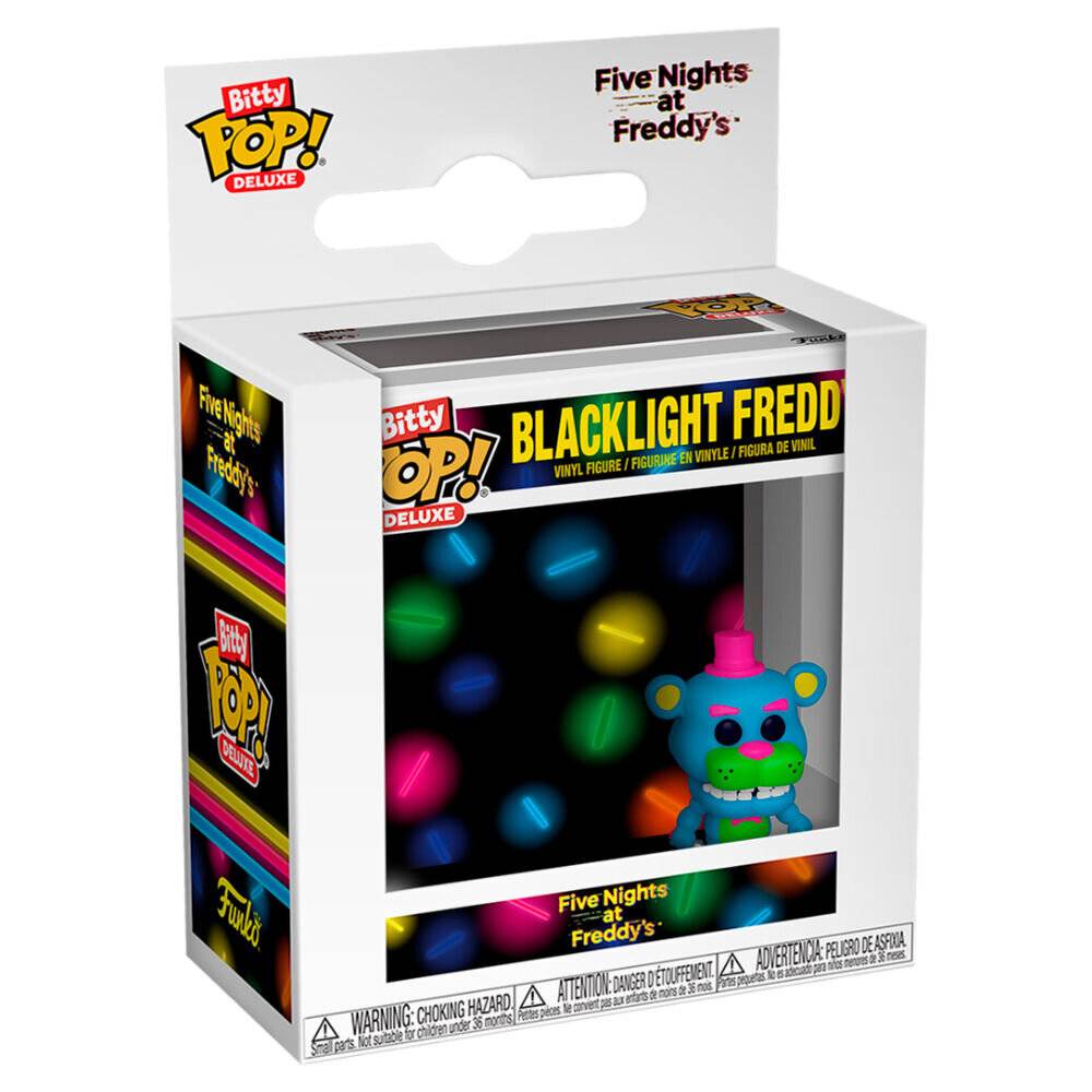 Five Nights at Freddy's Bitty POP! Deluxe Vinyl Figuren Freddy w/Stage Display (12) 2,5 cm
