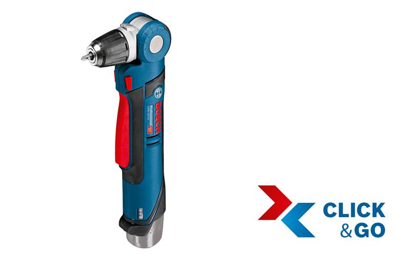 Bosch Akku-Winkelbohrmaschine GWB 12V-10 / 1x 2,0 Ah Akku