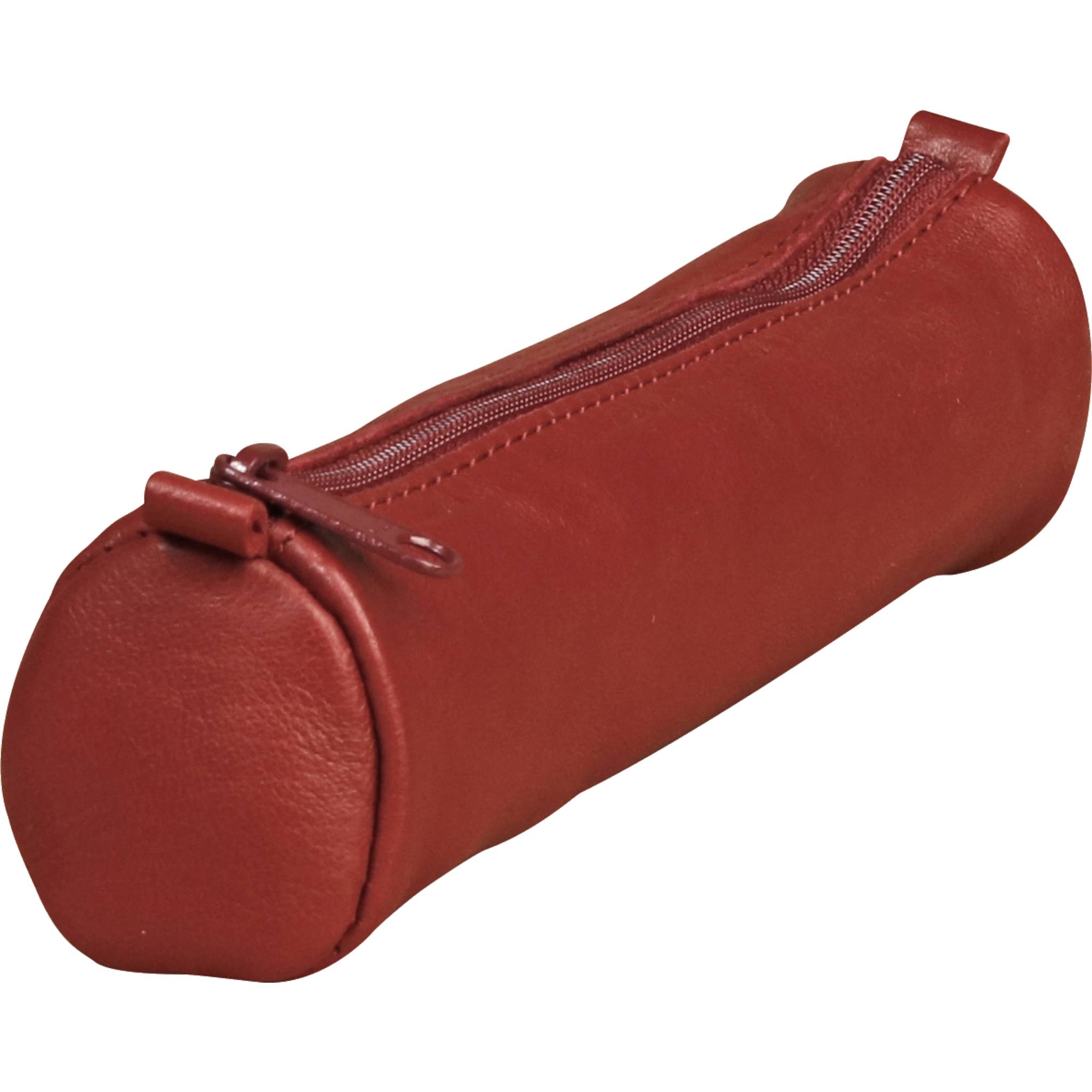Clairefontaine 8x Schlampermäppchen Age Bag rund 18,5xØ4 - Rot 77030C
