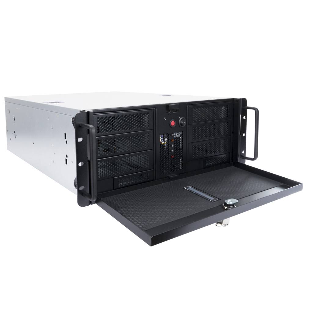 InWin Gehäuse 4U Gehäuse R400-03N/F8x2