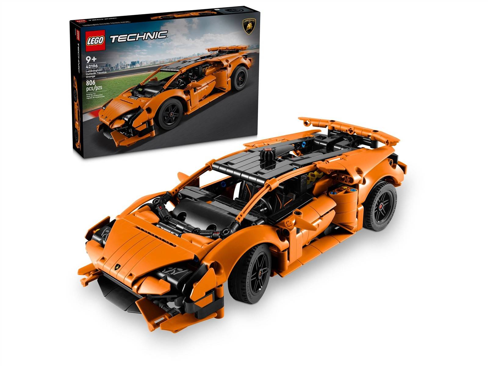 LEGO® Technic™ 42196 Lamborghini Huracán Tecnica Orange