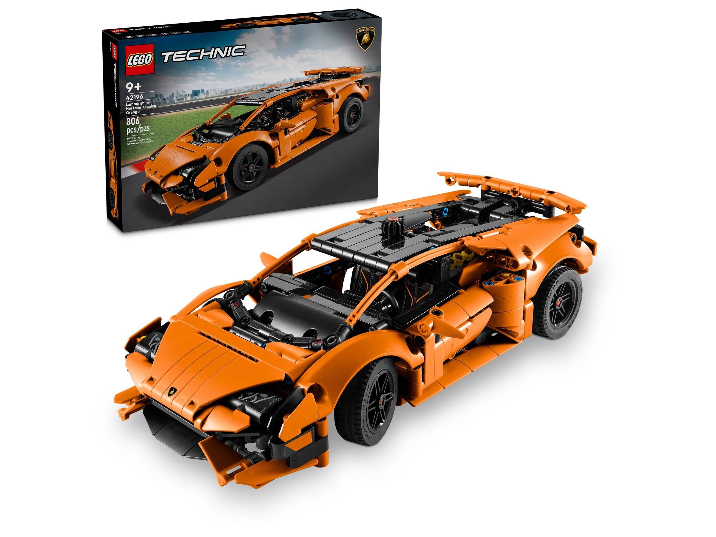 LEGO® Technic™ 42196 Lamborghini Huracán Tecnica Orange